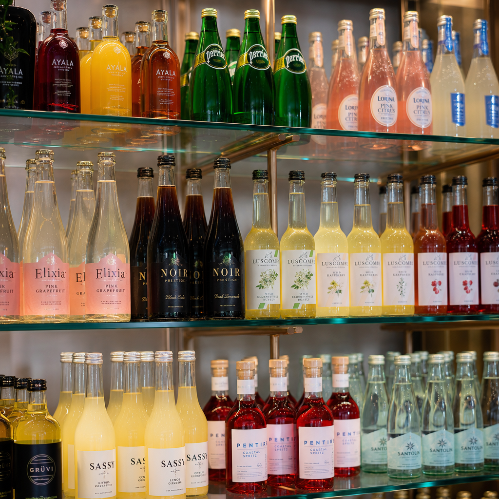 Premium Soft Drinks Selection